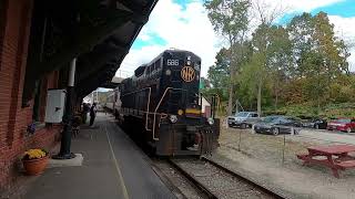 Naugatuck Railroad Train Ride—2021 [upl. by Ailimaj]