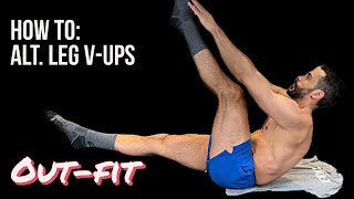 How To Alt Leg VUps [upl. by Mehelhteb]