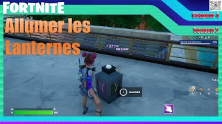 Résoudre une énigme des Lanternes à la tournée fête des Lanternes Allumer les Lanternes Fortnite [upl. by Attelliw732]