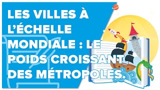 Les villes à l’échelle mondiale 12  1ère  Géographie  Mathrix [upl. by Swayder]