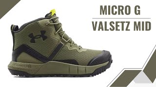 Botas Under Armour Micro G Valsetz Mid Tactical Boots [upl. by Ojeillib817]