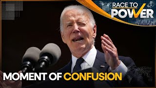 DDay 80th anniversary Bidens state of confusion in Normandy spark health speculations  WION [upl. by Hnoj732]