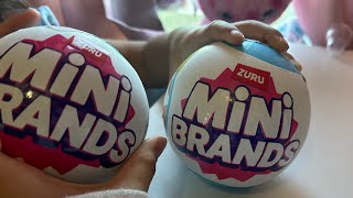 Unboxing mini brands sneakers and books [upl. by Udela]