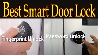 Smart door lock  S1 Smart Lock  best smart door lock  visit With Asghar [upl. by Acemat]