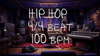 44 Drum Beat  100 BPM  HIP HOP [upl. by Mert]