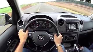 VW AMAROK HIGHLINE CONFORTO DE SUV EM UMA CAMIONETE  VLOG E ESTRADA RUIM [upl. by Weisberg]