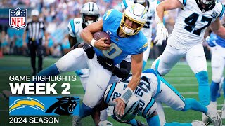 Los Angeles Chargers vs Carolina Panthers  2024 Week 2 Game Highlights [upl. by Charlotte392]