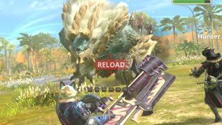 Magnamalo Heavy Bowgun  8⭐️ Zinogre monsterhunternow [upl. by Shwalb]