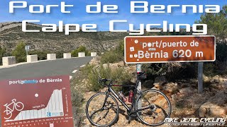 Calpe Cycling 2021  Episode 4  Port de Bèrnia Loop  Cycling Vlog [upl. by Fiel]