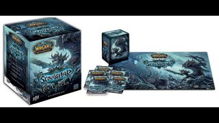 Распаковка World of Warcraft TCG  Scourgewar Epic Collection MOUNT DROP Yes Unboxing Loot boxes [upl. by Nylehtak70]