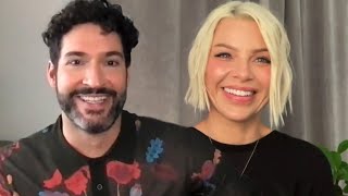 Lucifer Tom Ellis and Lauren German REACT to Series Finale [upl. by Alletniuq353]