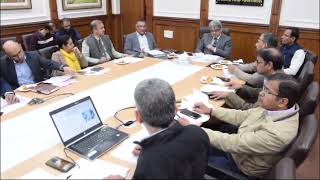 CS Chairing a Meeting regarding 4G Saturation amp Bharat Net Projects [upl. by Ahsimot]