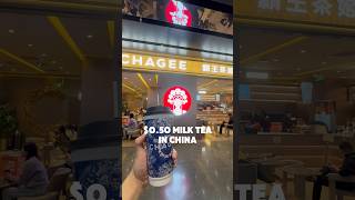 05 milk tea vs the most popular milk tea CHAGEE in China [upl. by Aikemat]