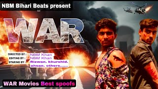 WAR movie best spoof Hrithik Roshan  Tiger shroff  Ft nbm Khan  New movie GoldminesTelefilms [upl. by Wesla]