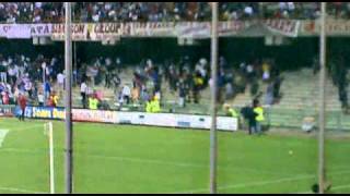 Salernitana Paganese  scontri visti dalla Curva Sud [upl. by Roderic]