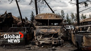 Jasper wildfire What does it take to rebuild after a devastating blaze [upl. by Bunns]