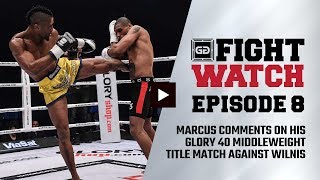 Simon Marcus vs Jason Wilnis GLORY 40  Fight Watch [upl. by Pussej575]