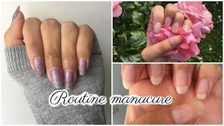 ♡Routine pour des ongles longs blancs et forts♡ [upl. by Lebiralc]