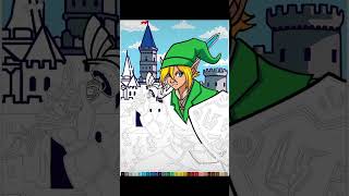 zelda coloriagesmystèresdisney disney coloriages mystères [upl. by Nosrej]