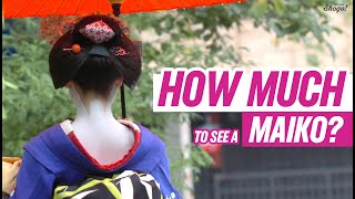 The Surprising PRICE and Where to Meet Maiko in Kyoto Today [upl. by Nage]