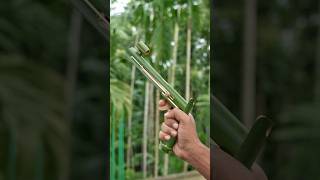 crazy green Bamboo Crafts diy bambooart [upl. by Acinomaj]