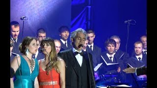 4K  Andrea Bocelli  Time to Say Goodbye LIVE  The Tall Ship Races Final Szczecin [upl. by Zavala]