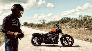 2022 Harley Davidson Street Bob 1000 mile review [upl. by Tayib]