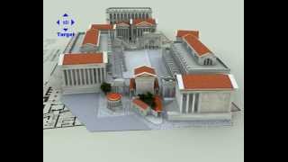 Roman Forum 3D buildings [upl. by Lefkowitz564]