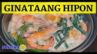 Ginataang Hipon with Sitaw at Kalabasa Coconut Milk Shrimp [upl. by Aikcin]