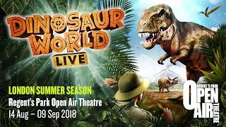 Dinosaur World Live at Regents Park London [upl. by Ettenaj128]