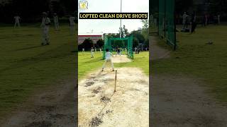 Lofted drive shots shorts cricket [upl. by Alliuqet]