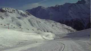 Skifahren in Sölden Ötztal Giggijoch 2013 [upl. by Soma247]