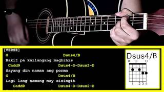 Gitara by Parokya Ni Edgar  Guitar Chords amp Strumming Pattern [upl. by Ugo]