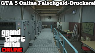 GTA 5 Online  Biker DLC  Falschgelddruckerei Kaufen Für 1605500 [upl. by Rednave]