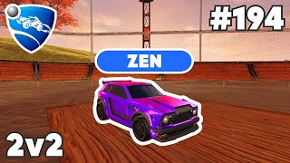 zen Ranked 2v2 PRO Replay 194  Rocket League Replays [upl. by Ibot895]