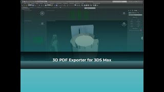 3DPDF exporter for Max by ProtoTech Solutions [upl. by Ynnus]