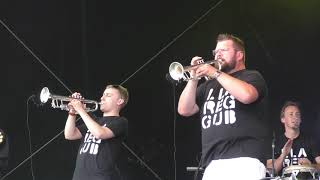 Band Pres Llareggub Brass Band  Eisteddfod Môn 2017 [upl. by Salot]