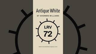 Antique White SW 6119  White Paint Colors  Coordinating Colors Trim Colors That Go With [upl. by Neeron]