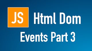 Learn JS HTML Dom In Arabic 36  Events  OnClick OnDblClick OnMousEnter [upl. by Pfaff]