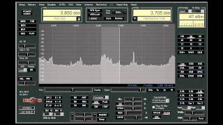 W1MSG 3kc 4kc and 5kc Transmit Profiles  W1AEX [upl. by Cathlene]