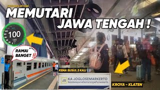 RUTENYA UNIK‼️ TRIP NAIK KERETA API JOGLOSEMARKERTO DI KELAS EKONOMI [upl. by Coleen309]