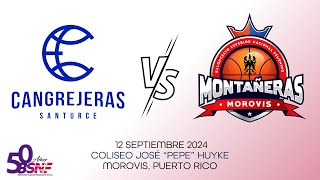 Cangrejeras de Santurce vs Montañeras de Morovis [upl. by Elwin]