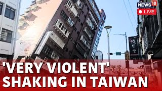 Taiwan Earthquake LIVE 50 Injured Japan Philippines Downgrade Tsunami Warning  News18 Live N18L [upl. by Roxanna]