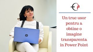 Un truc usor pentru a obtine o imagine transparenta in Power Point [upl. by Adnarrim]