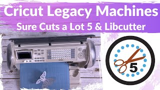 Using Sure Cuts a Lot 5 with Cricut Legacy Machines and Libcutter [upl. by Izogn]