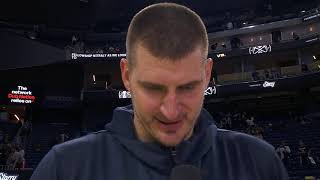 Nikola Jokic says his teammates didn’t get him anything on his birthday🤣 [upl. by Tybald430]