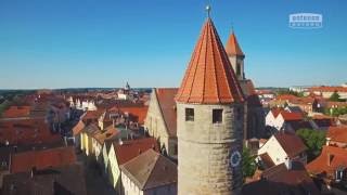 Gunzenhausen von oben  ANTENNE BAYERN quotBayern von obenquot [upl. by Trudey541]