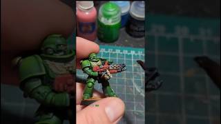 Super EASY Muzzle Burn Effect For warhammer models spacemarine warhammer40k [upl. by Notkcorb]