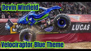 Velociraptor Blue Devin Winfield Theme arena effect [upl. by Yzeerb]