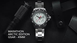 Marathon Watch  Arctic Edition Large Divers Automatic GSAR  41MM [upl. by Prudie249]